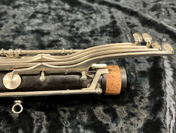Photo Vintage Selmer Paris Wood Bass Clarinet w/ Custom Repad + TM Custom Resos - Serial # A5373